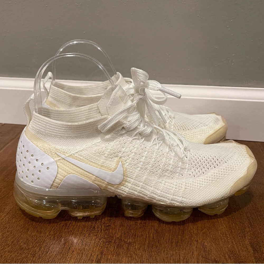 Nike Air VaporMax 2 White Pure Platinum 942843-100 Ladies Shoes - Women’s 8 - Picture 1 of 9